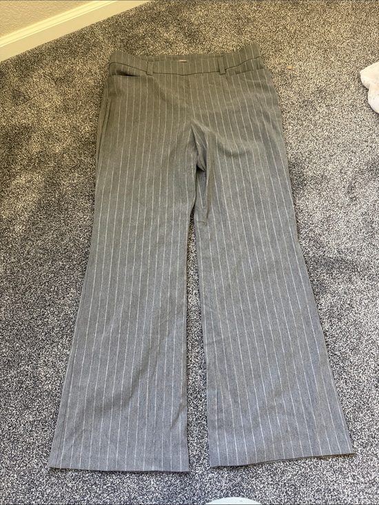 Maurices Pants - Women’s Pull On Pinstripe Bootcut Dress Pants